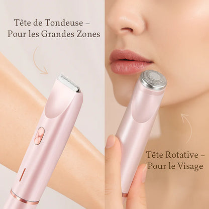 VAEEMA–SHAVE  Rasoir 2 en 1 de Précision Sans Fil